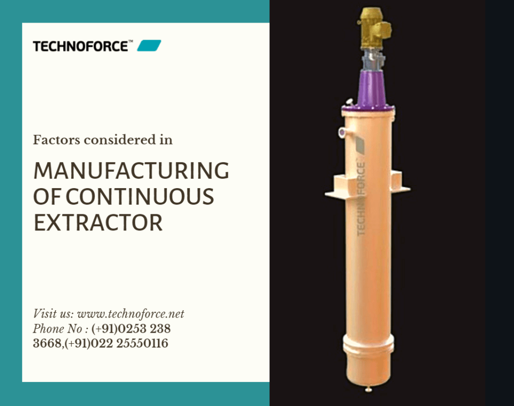 Continuous Extractor manufacturers